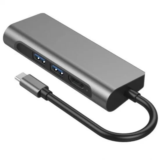 HUB USB-C 7-IN-1 SATELLITE A-HUBC53 USB-C/3 USB-A/HDMI/ETHERNET/SD/MICRO SD