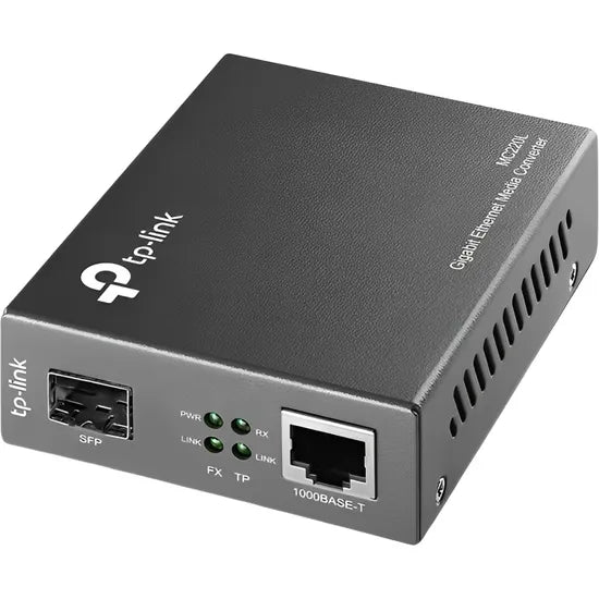 CONVERSOR DE FIBRA TP-LINK MC220L MULTI-MODO/SINGLE MODE Product
