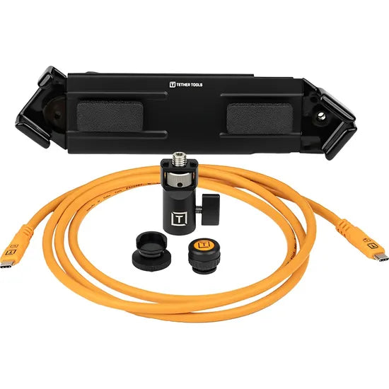 KIT TETHERING TETHER TOOLS CABLE USB-C 10GBPS 1.8M NARANJA + SOPORTE TABLET - MTATS