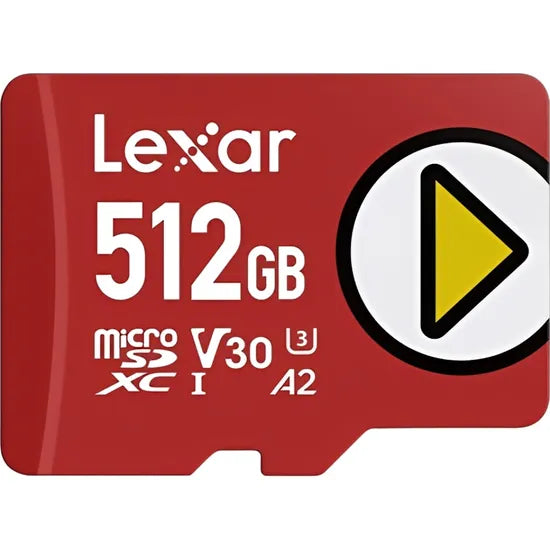 MICRO SD 512GB LEXAR PLAY GAMING/MOBILE 160-100MB/S C10 (LMSPLAY512G-BNNNG) Product