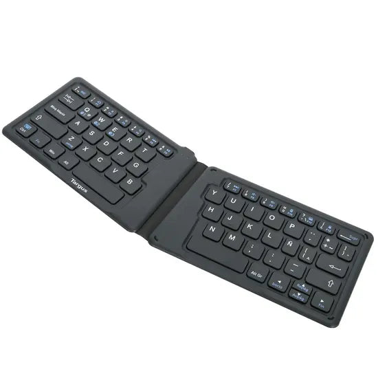 TECLADO WIRELESS TARGUS AKF003ES PLEGABLE ANTIMICROBIAL ESPAÑOL NEGRO