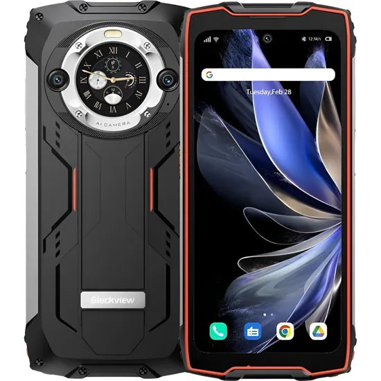 CEL BLACKVIEW BV9300 PRO 256GB/12GB 4G ORANGE (BLACK/ORANGE) RESIST. GOLPES/AGUA Product