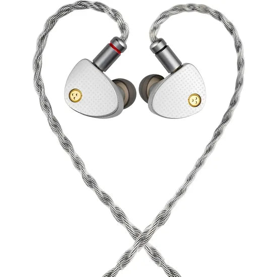 AURICULAR MOONDROP ARIA 2 IN-EAR MONITOR C/CABLE 3.5MM SILVER