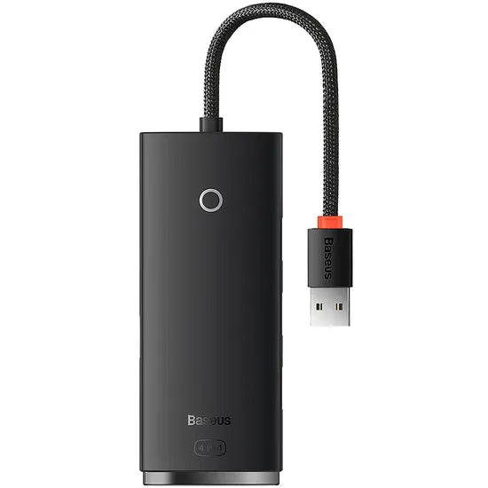 HUB 4-IN-1 BASEUS LITE SERIES USB-A / 4 USB-A 3.0 WKQX030001 BLACK 1 AÑO GTA Product