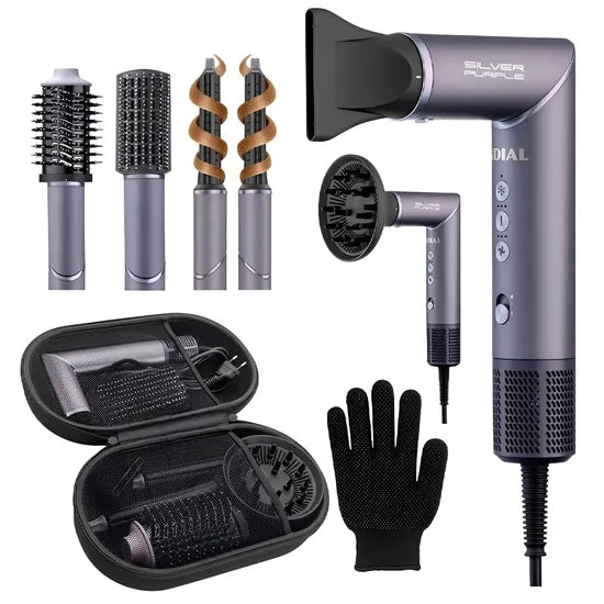 SECADOR MONDIAL SILVER PURPLE 5EN1 1500W/220V SM-01-BLDC-SP Product