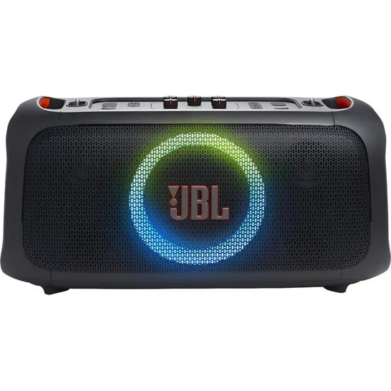 SPEAKER PORTATIL JBL PARTYBOX ON THE GO ESSENTIAL BIVOLT C/ MICROFONO