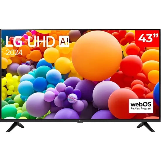 TV SMART 43"" LG 43UT7300 4K/WEBOS 24/DIG/BT/CAST/HDR10+ 1GTA.PY
