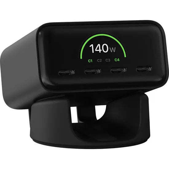 CARGADOR DE ESCRITORIO SATECHI CHARGEVIEW 140W - US TYPE C - ST-C4CV140CUS