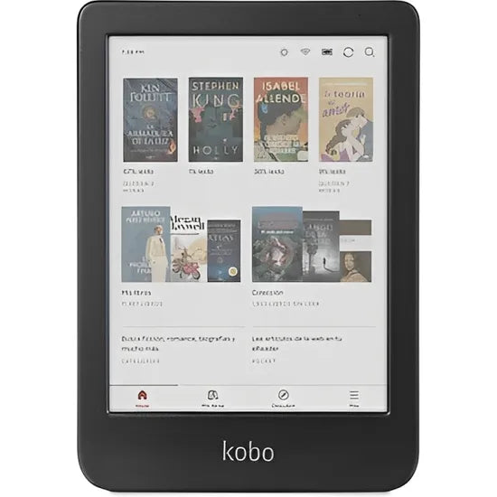 TABLET E-READER KOBO CLARA COLOUR 6"" 16GB/WATERPROOF/BLACK (KINDLE) Product