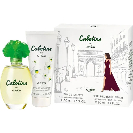 KIT PERF CABOTINE EDT 50ML + BL 50ML - FEMENINO
