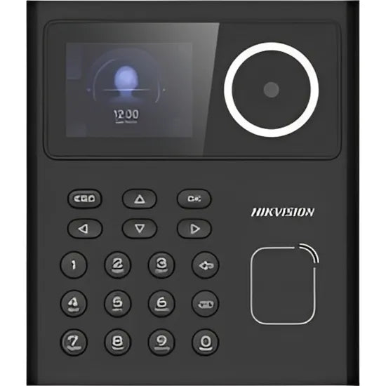 MARCADOR DE ASISTENCIA HIKVISION DS-K1T320MX 2.4""/2MP/1000HUELLA/500FACES/1000CARDS/BLACK Product