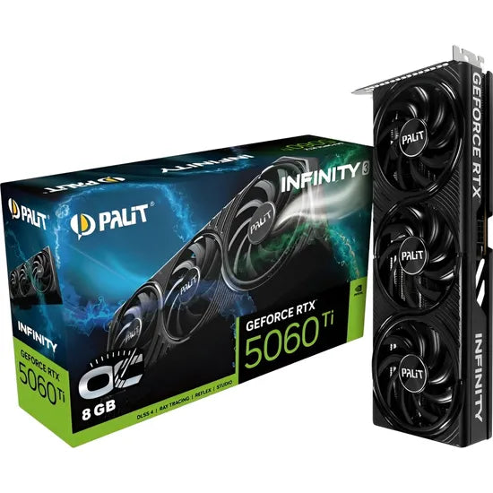 VGA PALIT RTX5060 TI INFINITY 3 OC 8GB/GDDR7/128BIT/2662MHZ/3FAN NE7506TS19P1-GB2062S Product