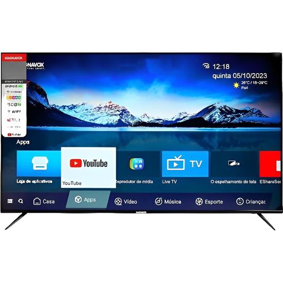 Televisor LED Magnavox 50MEZ573/M1 Ultra HD 50" 4K