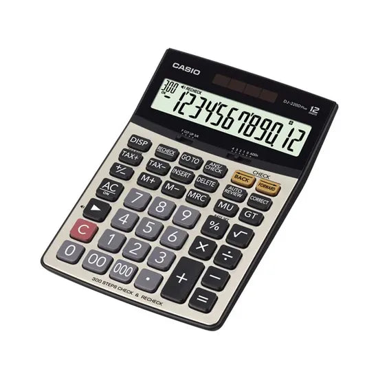 CALCULADORA COMPACTA CASIO DJ-220DPLUS-WA-DP 12 DIG. Product