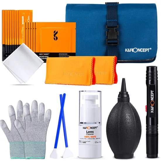 KIT D/LIMPIEZA K&F PARA CAMARA 23 EN 1 (SKU.1868)
