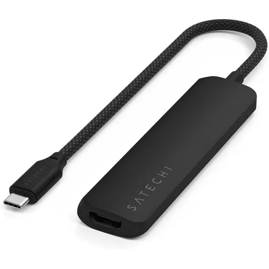 HUB USB-C 4-IN-1 SATECHI MULTI ST-P4SK USB-C/2 USB-A 3.2/HDMI 4K BLACK Product