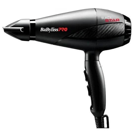 SECADOR BABYLISS PRO BLACKSTAR 220V/2000W BLACK B6200UZ 74108373410