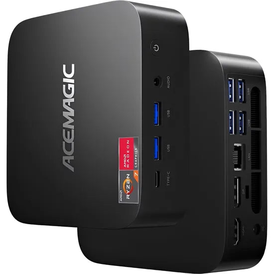 MINI PC ACEMAGICIAN KRON MINI K1 R7-7730U 4.5/32GBD4/512SSD/6USB/HDMI/DP/W11P/BK Product