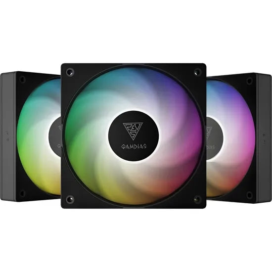 COOLER GAMDIAS NOTUS M1-1203 120MM BLACK (3FAN)