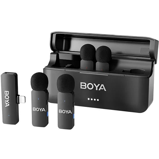 MICROFONO BOYA BY-V4D WIRELESS LIGHTNING (4TX - 1RX) Product