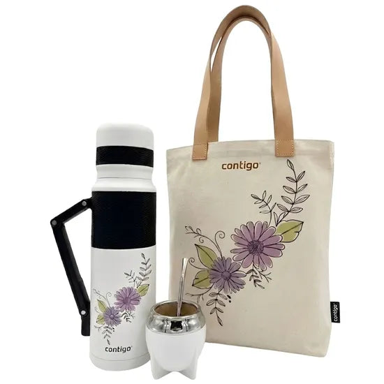 KIT TERMO CONTIGO 1.1L (GUAMPA + BOMBILLA + BOLSO) LILA - EDICION ESPECIAL Product