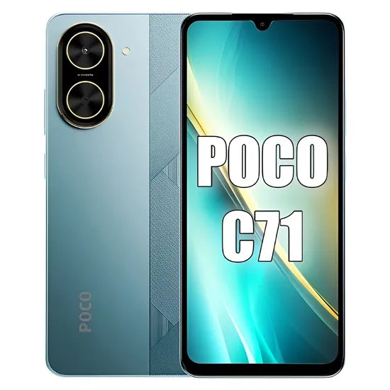 CELULAR XIAOMI POCO C71 DUAL 64GB/4GB RAM BLUE