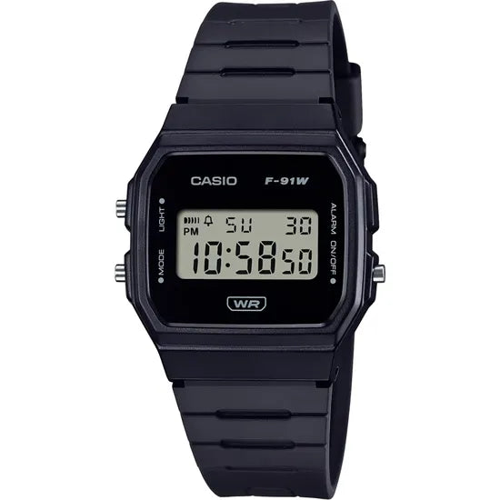 RELOJ CASIO POP F-91WB-1ADF BLACK Product