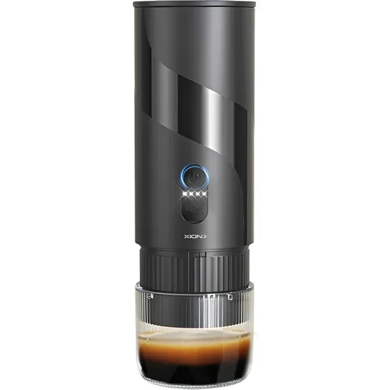 CAFETERA  AUTOMATICA PORTATIL XION XI-CM1 ESPRESSO/20BARES/1500MAH/BLACK