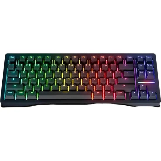 TECLADO MECANICO WOOTING 80HE ZINC ALLOY RGB 8KHZ/RAPID TRIGGER/BLACK