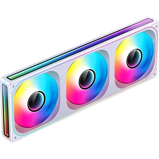COOLER FAN JONSBO ZB-360W 360MM WHITE 3FAN