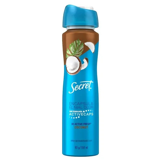 DEO SECRET SPRAY COCONUT 150ML