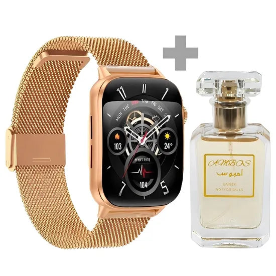 RELOJ SMART G-TIDE S6 PRO GOLD + PERF AMBOS KIT Product