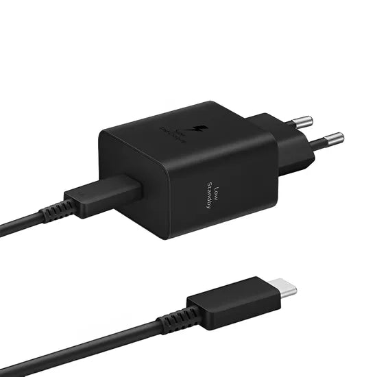 CARGADOR PARED SAMSUNG EP-T4511XBEGWW USB-C 45W + CABLE USB-C 1.8M BLACK (BR) Product