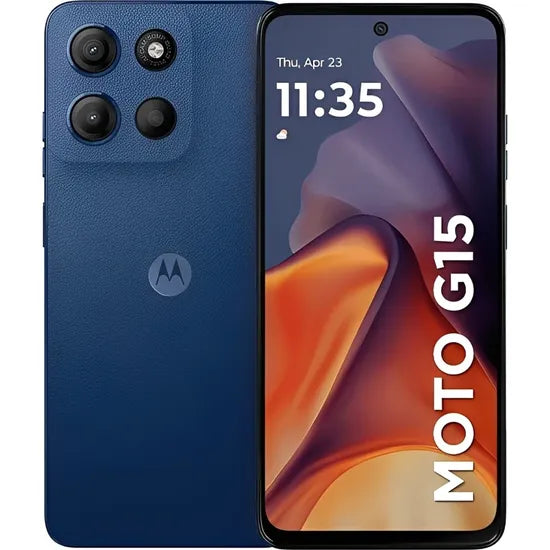 CELULAR MOTOROLA G15 XT2521-2 DUAL 512GB/4GB RAM BLUE *CON CARGADOR*