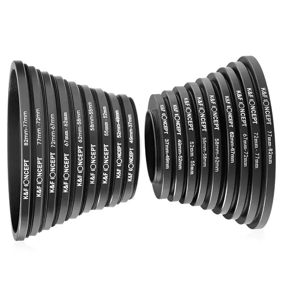 KIT DE ANILLOS ADAPTADORES K&F 18 EN 1 (SKU.0629) Product