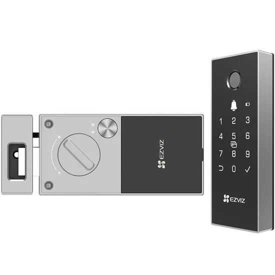 CERRADURA SMART EZVIZ CS-DL03 PRO WIFI/CONTRASEÑA/APP/COD TEMPORARIO (AIRBNB)/SIN EMB