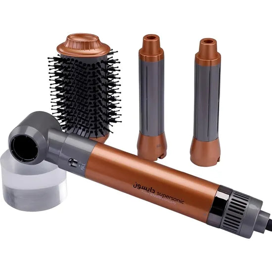 MODELADOR DE PELO ENZO 4-IN-1 EN-4131 2200W/220V GRAY/ORANGE Product