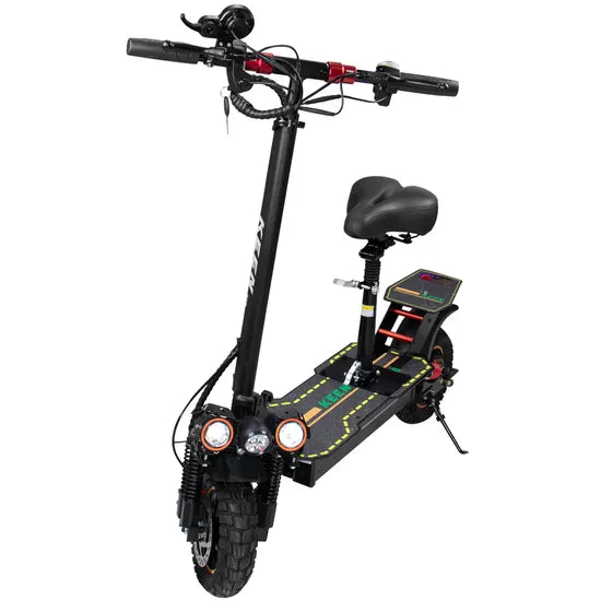 PATINETA ELECTRICA KEEN S10 C/ASIENTO 500W 40KM/H 10"" BLACK