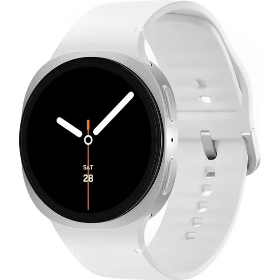 RELOJ SAMSUNG GALAXY WATCH8 44MM SM-L330NZSD SILVER/SPORT WHITE BAND Product