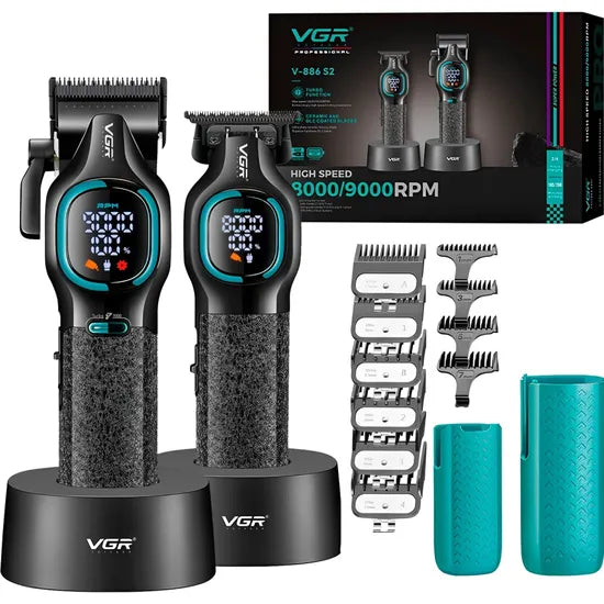 CORTA PELO VGR V-886S2 RECARGABLE BLACK Product