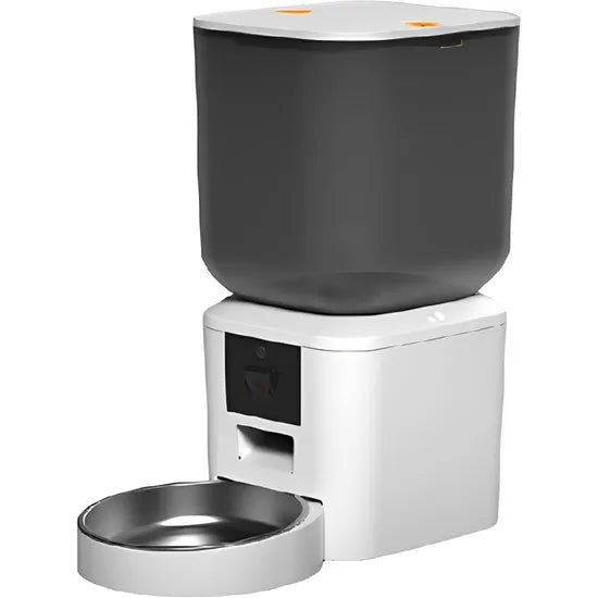 DISPENSADOR DE ALIMENTOS SATE P/MACOTAS AMSQ292 SMART TUYAAPP/CAMARA 1080P WHITE Product
