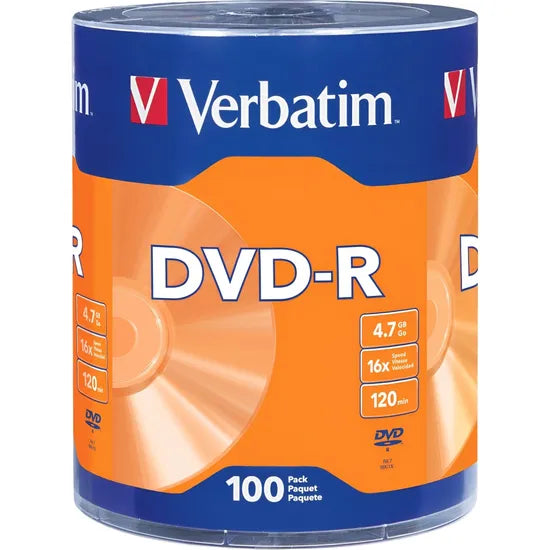DVD-R VERBATIM 100PACK 96525