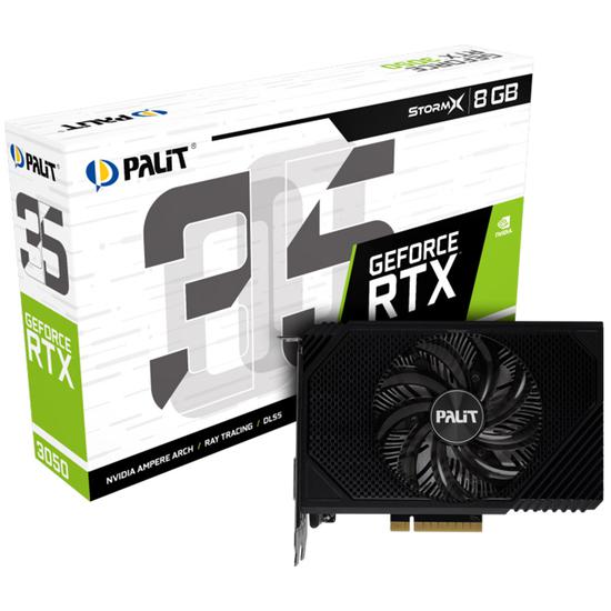 Tarjeta de vídeo Palit GeForce RTX3050 StormX 8GB GDDR6 PCI-Express