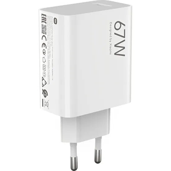 CARGADOR PARED XIAOMI MDY-12-EH 67W USB-A WHITE S/CABLE
