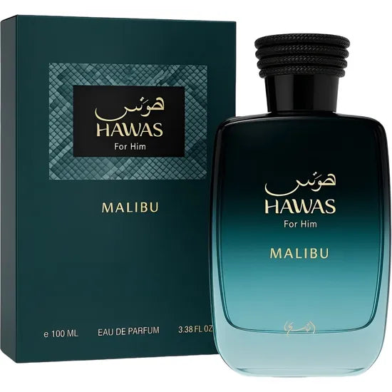 PERFUME  RASASI HAWAS MALIBU 100ML MASCULINO