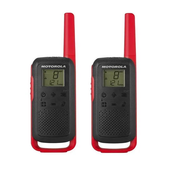 RADIO COMUNICADOR MOTOROLA T-210MC 32KM/20MILHAS/22CANALES