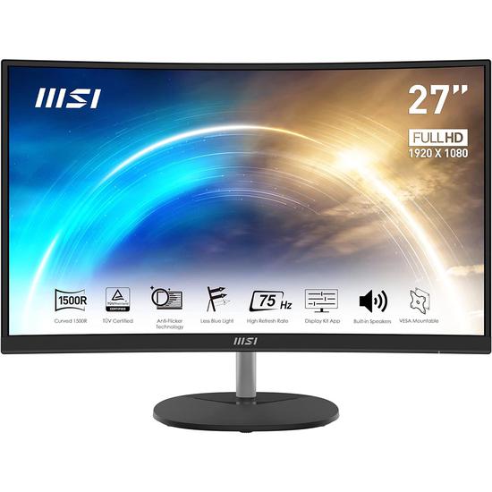 Monitor curvo MSI Pro LED MP271CA Full HD de 27"