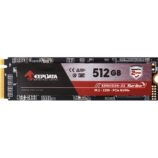 SSD 512GB M.2 NVME KEEPDATA TURBO PCIE 3X4 2400-1700MB/S KDNV512G-J12 Product