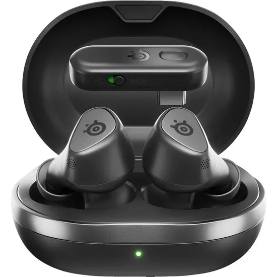 AURICULAR STEELSERIES WIRELESS 61707 ARCTIS GAMEBUDS ANC/USB-C/10H/PC/XBOX/PLAY/BLACK
