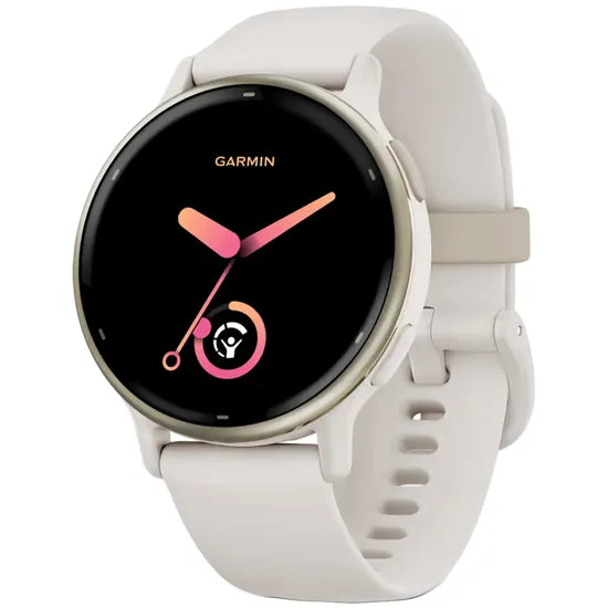 RELOJ GARMIN VIVOACTIVE 5 42.2MM IVORY CASE / CREAM GOLD BEZEL 010-02862-11